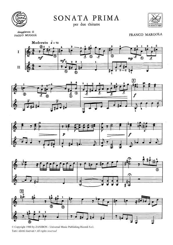 Sonata Prima